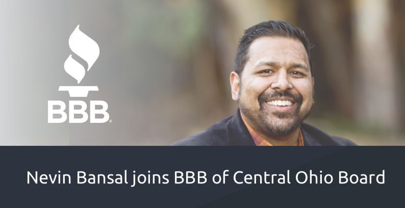 Nevin Bansal Joins BBB Of Central Ohio Board
